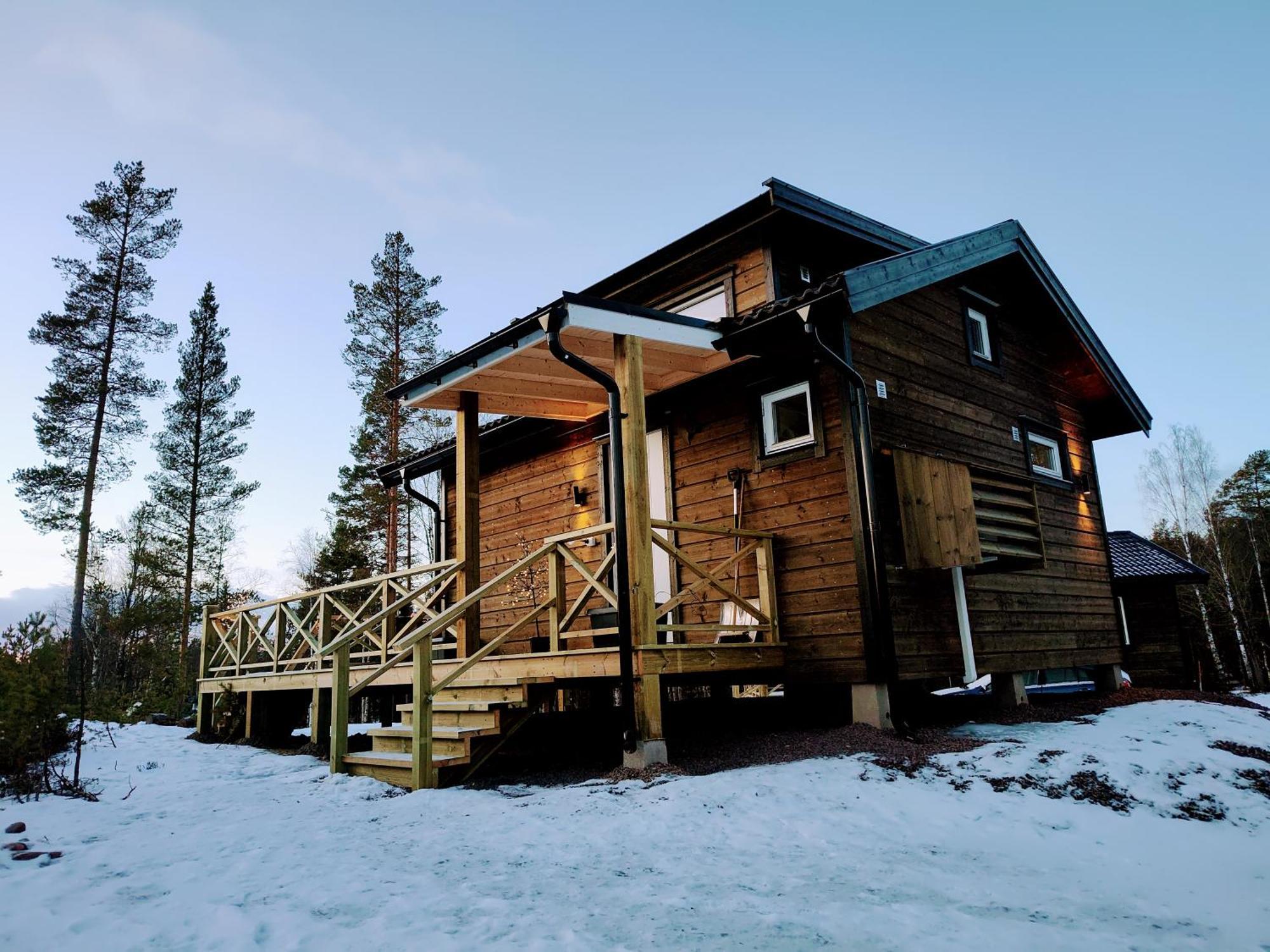 Magisch Berghuisje Met Uitzicht Op Nationaal Park Fulufjaellet Chalet
